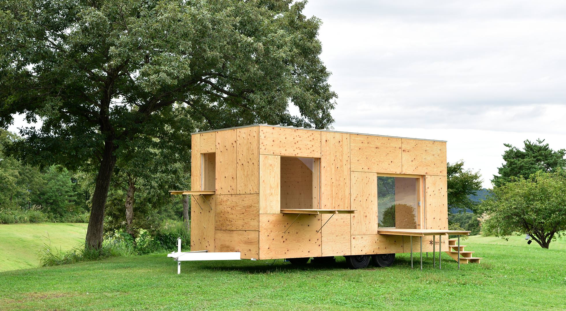 Jyubako, casa móvel | Kengo Kuma