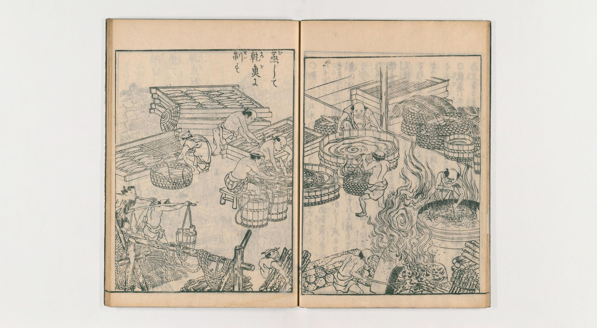 Kangetsu Shitomi, Nihon Sankai Meisan Zue (special food from Japan), Vol. 5, Yanagihara Kihei (Collection of the National Diet Library)