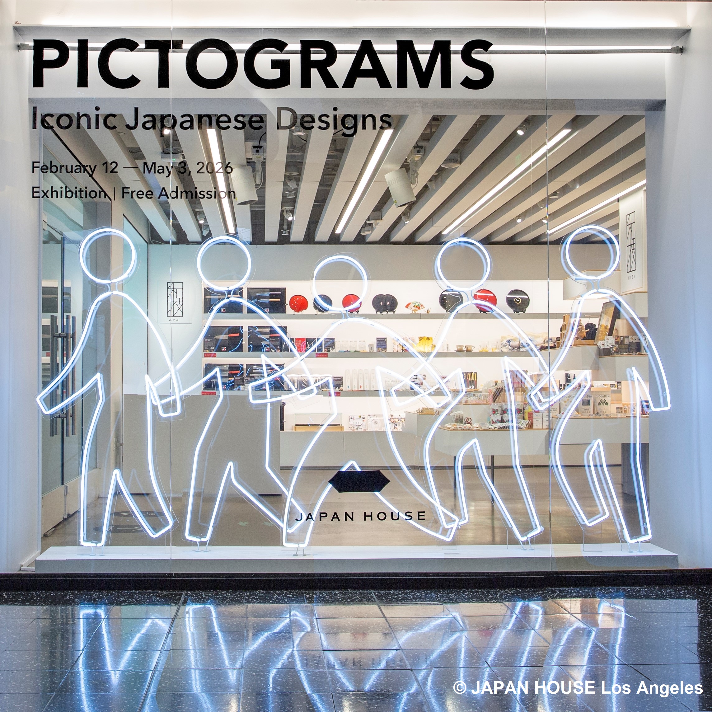 『Pictograms : Iconic Japanese Designs』展（ロサンゼルス）
